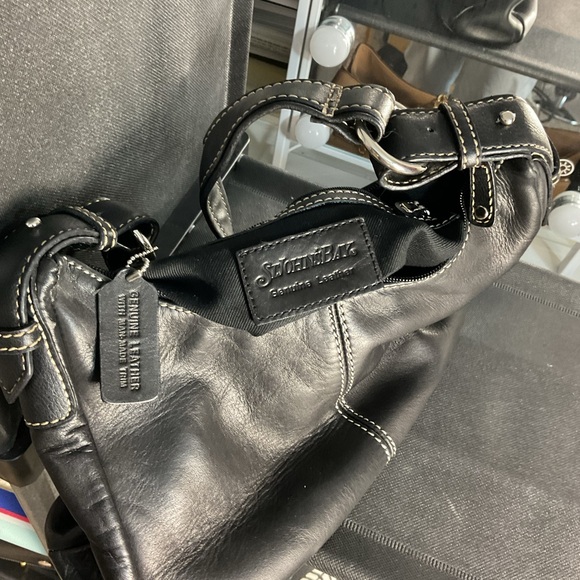 Vintage Genuine Leather St John’s Bay Shoulder Bag - Picture 6 of 7